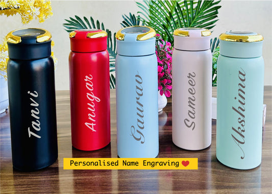 Matte Finish Stainless Steel Bottle - 500ml