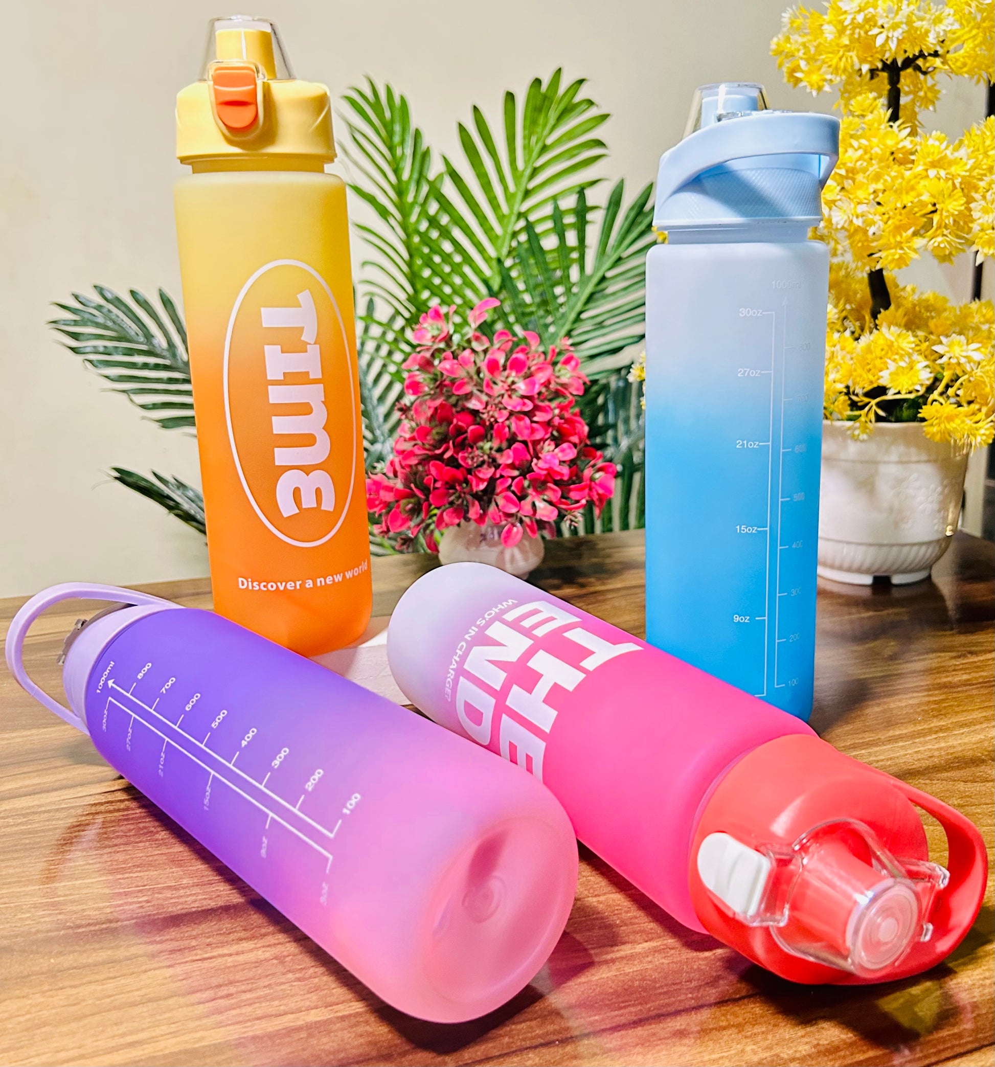 Pure Hydration GYM plastic Bottle/Shipper - 1000ml