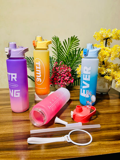 Pure Hydration GYM plastic Bottle/Shipper - 1000ml