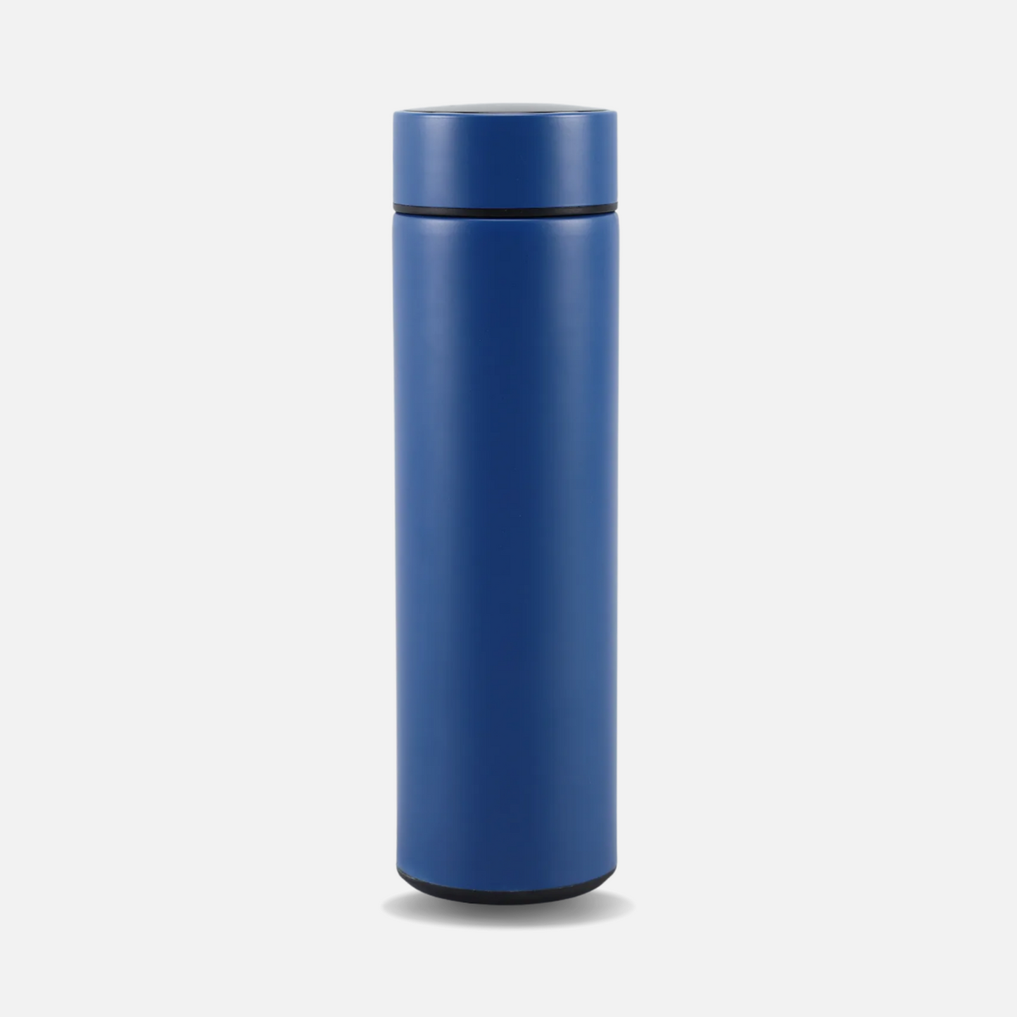 Smart Water Bottle with LED Temperature Display | Double Wall Vacuum Insulated Stainless Steel Flask - 500ml (Blue)